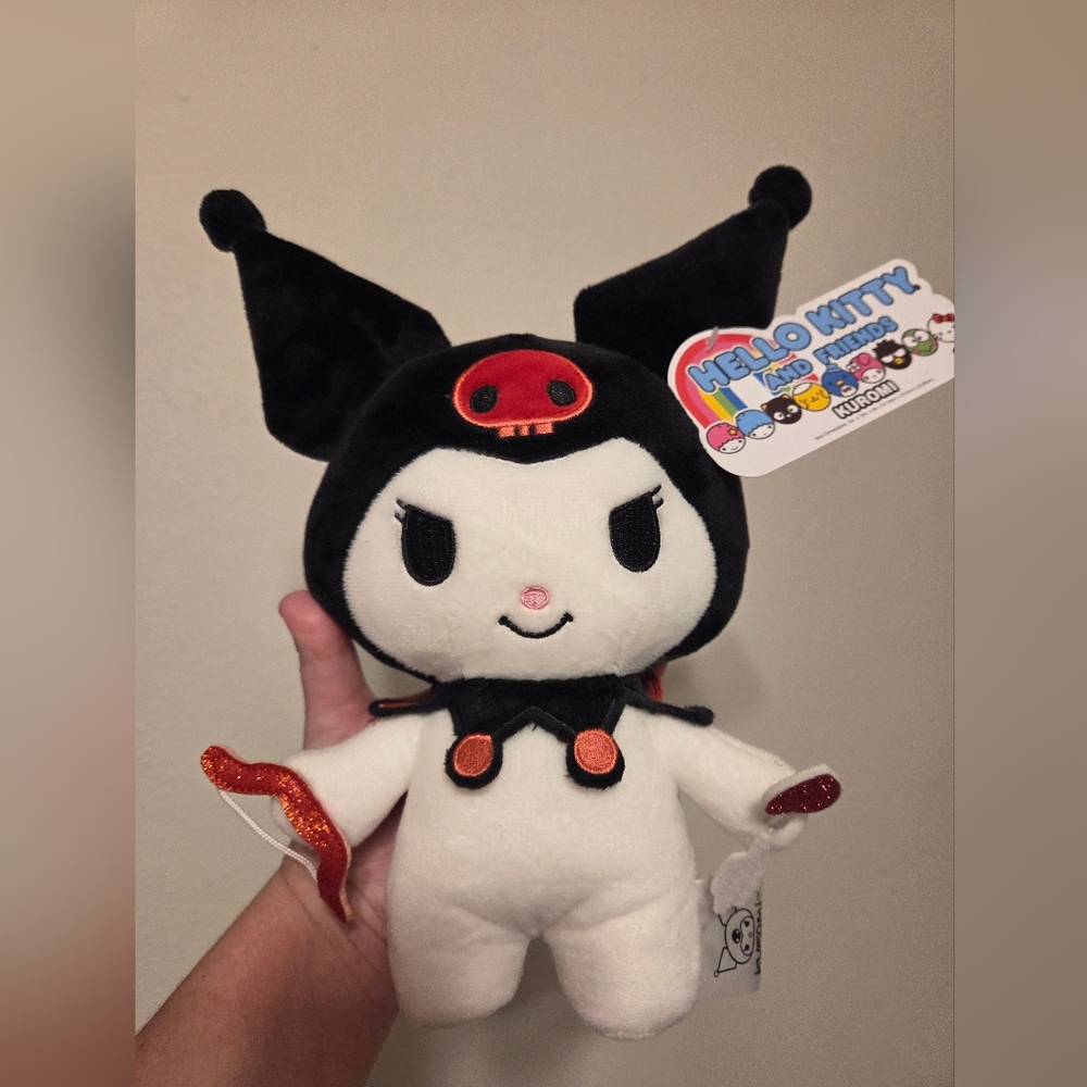 Hello Kitty Kuromi NWT Valentines Plush